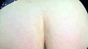 a fat ass milf gets her huge cheeks spanked hard