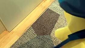 Don't shove it in yet! Naive milf craves first anal creampie deep inside