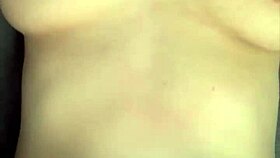 Streetwalker takes huge load in pussy while watched