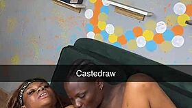 Spooning Big Tits Slut Sucks Monster Black Cock