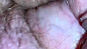 homemade toy play ends in squirting creampie