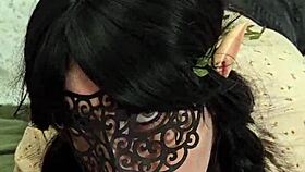 kimmi leon worships cock rims ass begs for facial