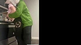 super wedgie compilation teases her sexy panty-strained ass