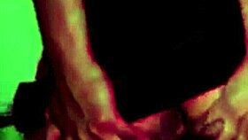 secretly recorded young woman wakes for intense anal ride before school