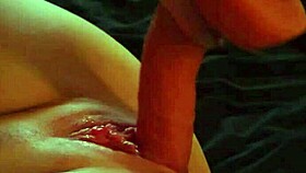 Pretty teen fucks wet pussy to slow-motion orgasm