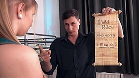 Nataly and Casdey Seduce Stud for Passionate Threeway Boob and Cock Action