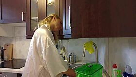 Stuck Teacher Bent Over for Intense Doggystyle College Fuck