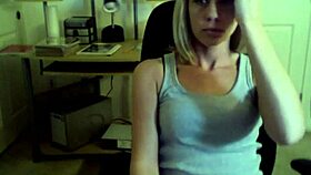 Kylie Teases Perfect Ass Tits with Dildo on Webcam