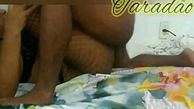 bbw latina with big ass squirts wildly on black cock during homemade pounding