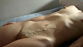 hot brunette babe takes multiple cumshots in homemade clips