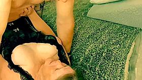 granny peggy sue gilf straps on for missionary fucks and orgasms