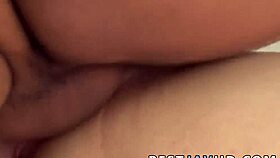 Sultry schoolgirl fingers and sucks in steamy JAV