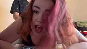 Vanessa Strawberry savagely cucks him in explosive game night creampie orgy