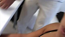 Streetgirl Transforms Into Threesome Porno Bitch Quick!