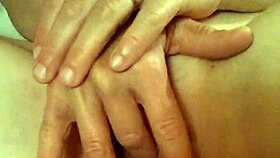 Milf handjob turns creampie cumshot deep inside?