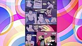 What happened to the caped crusader in this parody?