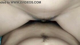 Latina girlfriend first anal assfucking ends in creampie fill