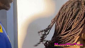 Village wife sneaks out in lingerie for plumber's thick cock shaking her curvy ass