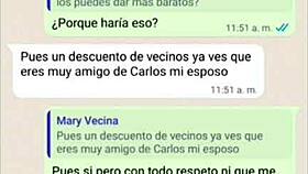 desnudando a doña mary en webcam cuando su esposo sale de casa