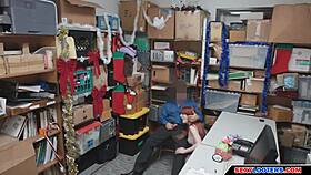 can young redhead shoplifter seduce old burglar for hot redemption?