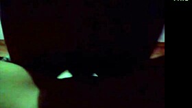 Steamy Night Visit Turns into Secret Creampie Ride