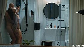 shower together yeah easier cleaning cum off face