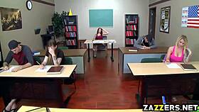 Monique Alexander deepthroats Danny D's monster cock