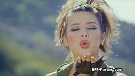 Kitana shares hard cock with her warrior besties in cosplay 4some 👯‍♀️🍆