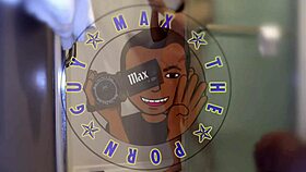 ebony beauty sneaks in for sloppy big black cock midnight action