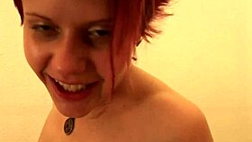 lesbian babes ride dildos teasing pussies in seductive toy play