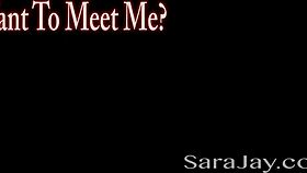 Sara Jay And Blonde Hooters Girl Double Cumshot Team