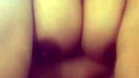 mature big tits wife masturbates her wet vagina homemade