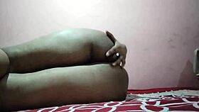 cute babe fingers herself watching hot vids on phone 💦