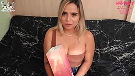 Petite Latina Teases Huge Harmony Duo Toy Review?
