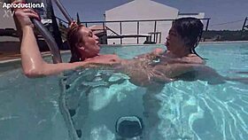 diving deep for underwater anal toyboy pounding