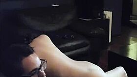 Bold video call groping erupts into hardcore fucking
