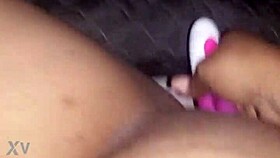 my whatsapp friend's lesbian masturbation party gets wild