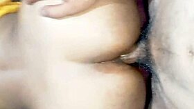desi bhabhi's tight ass gets monster cock creampie pounding