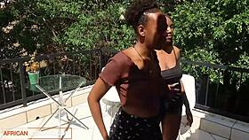 black lesbians finger and lick meaty pussies to squirting frenzy