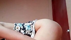 the peruvian neighbor sucks off the guy in community laundry ending in hot facial cumshot