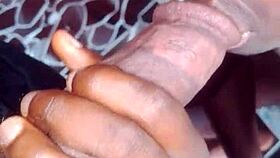 Milf dives into first time oral on big cock passionately