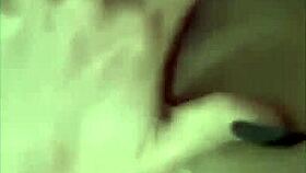 Mexican beauty fingers her hot vagina deeply at home