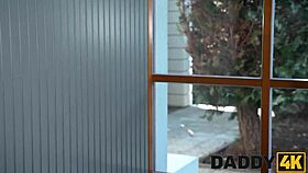 Daddy4K Slutty Redhead Cheats On BF Becoming Sex Toy For Stranger!