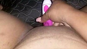 my whatsapp friend's lesbian masturbation party gets wild
