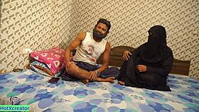 He bends horny Indian beauty over for intense anal creampie pounding