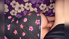 Young Mexican girlfriend waits in bed ready for deep penetration homemade