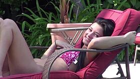 mandy sky rides fat cock begging harder in bed