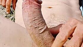 Watch me stroke this throbbing monster cock hard!