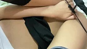 hey check out alexia the mexican cop's leaked fingering vid in lingerie