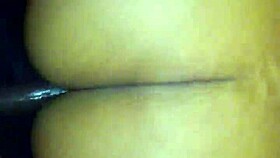 Heart races sneaking up for that massive jiggling ass bounce